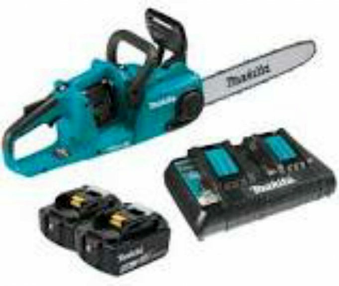New Makita Brushless X2 Chainsaw MUC353 Spotted